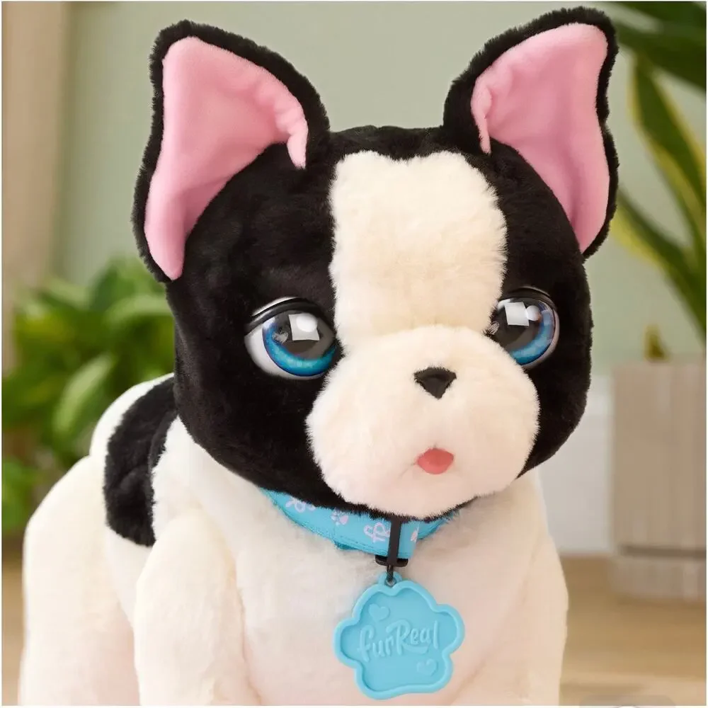 FurReal FRENCHIE LOLA Train & Play Puppy Dog 7-Commands Barks Plays NEW